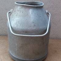 стар алуминиев гюм за мляко, 30 литра , снимка 4 - Антикварни и старинни предмети - 44529675