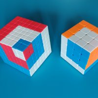 Класическо кубче Рубик 3х3х3 и 4х4х4  5х5х5  подарък за дете, снимка 3 - Пъзели - 24143199