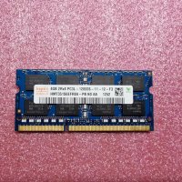 4GB Hynix Ram 1600 MHZ DDR3L PC3L-12800S за лаптоп - 2, снимка 1 - RAM памет - 39559974