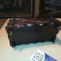 дървена кутия с метален обков-внос франция, снимка 10 - Колекции - 29524385