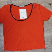 Дамска тениска Zara , снимка 1 - Тениски - 37260743