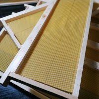 Рамки за пчелни кошери с монтирани восъчни основи , снимка 6 - За пчели - 43999272