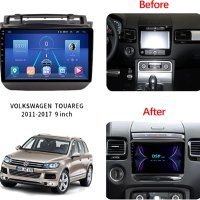 Мултимедия, Двоен дин, за VW TOUAREG, Андроид, DIN, екран 9", навигация, Туарег, Android, Touareg , снимка 2 - Аксесоари и консумативи - 44329226