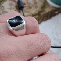 Мъжки  сребърен пръстен 925, снимка 3 - Пръстени - 38947545