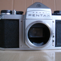 Asahi PENTAX SV – РАБОТЕЩО ТЯЛО на М 42 АНГАЖИРАНО, снимка 2 - Фотоапарати - 44557875