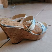 Чисто нови високи сандали, произведени в България, снимка 3 - Дамски обувки на ток - 39604260