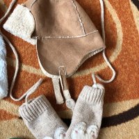 Зимни шапки и ръкавици(0-12месеца), снимка 2 - Бебешки шапки - 38815195