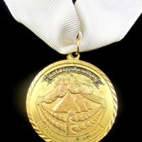 Египет-Египетска федерация по бокс-Награден медал, снимка 2 - Бокс - 42652441