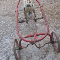 Детска количка метална с педали конче, снимка 3 - Колекции - 42897107