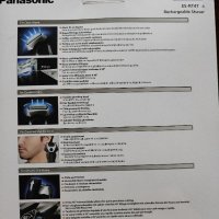Мъжка самобръсначка Panasonic ES-RT 47, снимка 5 - Машинки за подстригване - 42517947
