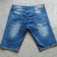 ЕФЕКТНИ Къси мъжки дънкови панталони със стилна кройка. НОВИ.! № 31, снимка 2 - Къси панталони - 37197028
