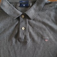 gant polo shirt - страхотна мъжка тениска Л размер , снимка 2 - Тениски - 40486486