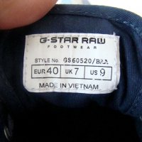G STAR RAW 3301 original size UK 7 41 номер Разпродажба намалени на 40,00 лв, снимка 8 - Кецове - 39831818