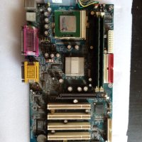 Платка 815EPDA с CPU Intel Tulatin 1100 стар ретро компютър , снимка 1 - Дънни платки - 42488625