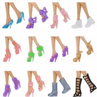 Обувки 10 или 20 чуфта за Кукли Барби, снимка 5 - Кукли - 30014638