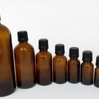 Стъклени шишенца с капкомер за етерични масла и тинктура, снимка 5 - Хранителни добавки - 38973450