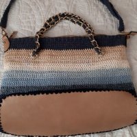 Нова чанта от плетиво, снимка 2 - Чанти - 29984942
