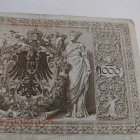 Райх банкнота - Германия - 1000 марки / 1910 година- 17954, снимка 10 - Нумизматика и бонистика - 31034691