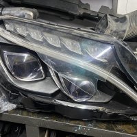 W205 десен фар двоен лед за части xenon led, снимка 1 - Части - 42204609