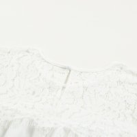 Дамска елегантна блуза с дълъг ръкав в бяло, снимка 9 - Блузи с дълъг ръкав и пуловери - 40523614