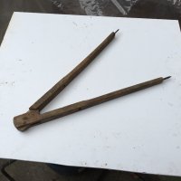 дървен пергел, снимка 1 - Други инструменти - 30213818