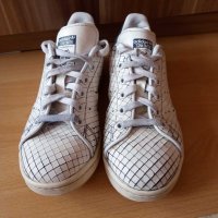 Оригинални дамски - детски маратонки Adidas Stan Smith номер 36 2/3 , снимка 2 - Маратонки - 29777866