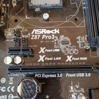 Дънна платка Z87 ASRock Z87 Pro3 Socket 1150, снимка 4 - Дънни платки - 37958891