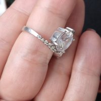 Изумителен сребърен пръстен проба 925 и житен клас , снимка 6 - Пръстени - 42322144