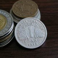 Mонета - Франция - 1 франк (немска окупация) | 1942г., снимка 1 - Нумизматика и бонистика - 35452754