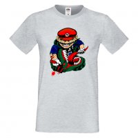 Мъжка тениска Mario VS Monster Игра,Изненада,Подарък,Празник,Повод, снимка 10 - Тениски - 37236957