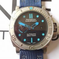 PANERAI Submersible Mike Horn - 47mm механичен клас 5A+ PAM00985, снимка 1 - Мъжки - 31027897