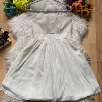 Бяла рокля солей Н&М, снимка 1 - Рокли - 39871974