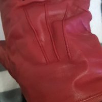 Червени мъжки ръкавици /ест кожа /Club Argentino / M /made in Italy/разпродава, снимка 8 - Екипировка - 38443874