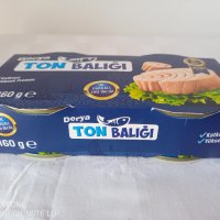 Турски консерви с риба тон 2 бр. по 160 гр. в зехтин, снимка 3 - Други - 42110034