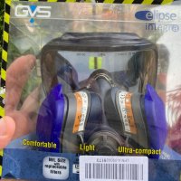 Респираторна полумаска с очила GVS Elipse Integra SPR401, А1P3 RD, размер M/L, снимка 3 - Други инструменти - 42742280