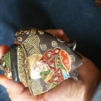 Китайски порцеланов цензер антикварен , китайско кандило, снимка 9 - Антикварни и старинни предмети - 31341002