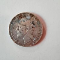 Старинна сребърна монета от 1894г., снимка 2 - Нумизматика и бонистика - 34335533