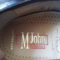 M.John. Size 44-45 Кожени обувки, снимка 5 - Ежедневни обувки - 33839995