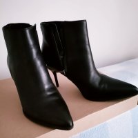 NINE WEST - Черни боти на висок ток, супер елегантни, снимка 2 - Дамски боти - 42833229