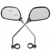 Комплект Две Странични Огледала За Велосипед С Добър Образ И Метална Стойка + Безплатна Доставка, снимка 2 - Аксесоари за велосипеди - 35203799