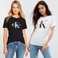  Тениска Calvin Klein принт,модели цветове и размери , снимка 2 - Тениски - 29429431