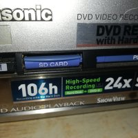 panasonic DMR-E100HEG-MADE IN JAPAN-hdd//dvd recorder 0411231015, снимка 6 - Плейъри, домашно кино, прожектори - 42847924