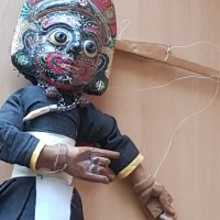 Старинна кукла марионетка- Непал, снимка 7 - Колекции - 32018360