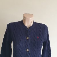 POLO Ralph Lauren Cable Wool / Cashmere Cardigan Knit Womens Size S НОВО! ОРИГИНАЛ! Дамски Пуловер -, снимка 7 - Жилетки - 44459292