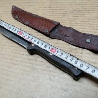 Стар Кован Нож Със Стара Кожена Кания. , снимка 7 - Антикварни и старинни предмети - 42721461