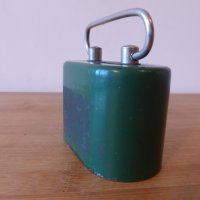 Метална касичка ДСК тъмно зелена, снимка 6 - Антикварни и старинни предмети - 42798004