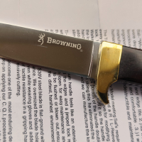 Ловен нож Browning / 20 см /, снимка 3 - Ножове - 44736977
