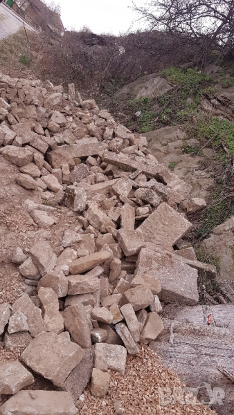 Бордюри, дялaн камък за зид, дувар, ограда, яма.., снимка 1