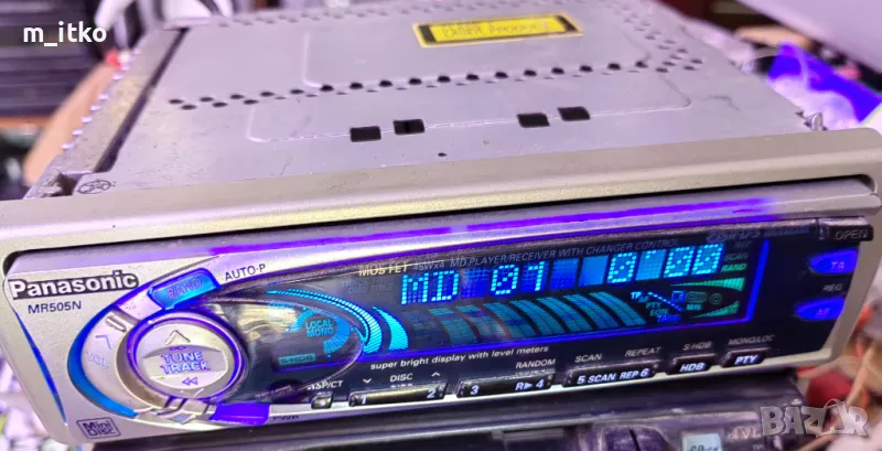 panasonic mr-505n/Мини диск/за части..., снимка 1