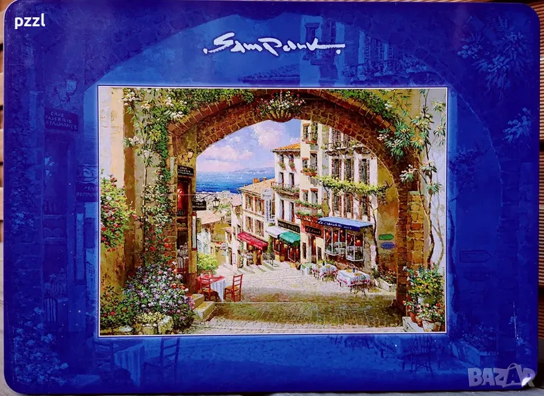 [неналичен] Пъзел "Cagnes sur Mer" Sam Park Schmidt 1000 части, снимка 1